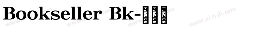Bookseller Bk字体转换